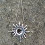 Necklace, Jewellery, Sunburst necklace. Image 2