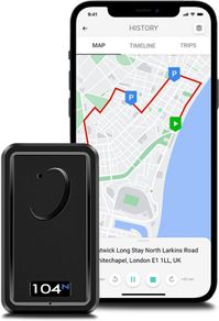 Magnetic GPS Vehicle Tracker Portable 24/7 Real-Time Vehicle Tracker for Car, Truck, Van | Easy to Install | Up to 21 Day Tracking Battery Life