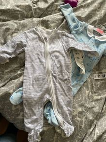 Babygros 6months zipper x2