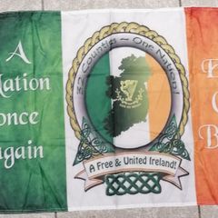 A Nation once again Irish Republican flag 3 ft x 2ft.