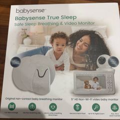 Babysense True Sleep Premium Baby Monitor & Breathing Movement Sensor Brand New
