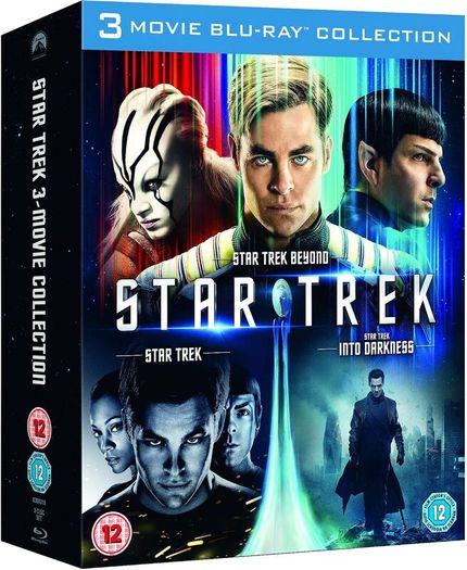 Star Trek, Star Trek Into Darkness & Star Trek Beyond [Blu-ray] [2016]