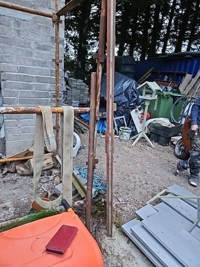 Teak door