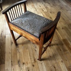Antique Piano Stool