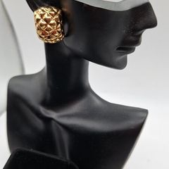 9ct yellow gold earrings