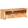TV Cabinet 119x30x41 cm Solid Acacia Wood Image 5