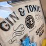 Gin Metal Sign - perfect for home bar Image 3