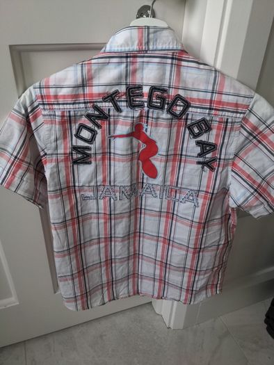 Boys shirt sleeve shirt