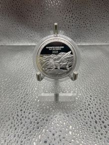 1oz Fine 999 Silver Bullion Velociraptor 2025.