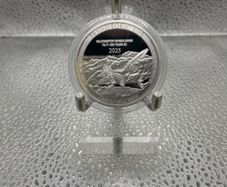 1oz Fine 999 Silver Bullion Velociraptor 2025.