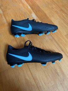 Nike Tiempo Maestro Football Boots Black Blue UK 6 Worn Once