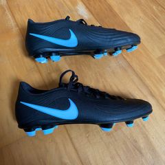 Nike Tiempo Maestro Football Boots Black Blue UK 6 Worn Once