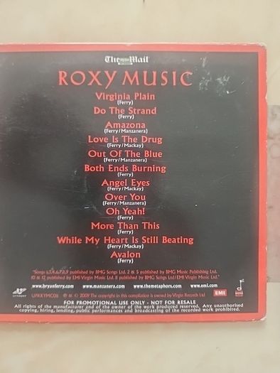 Bryan Ferry  / Roxy Music 14 CD + Promo CD Lot