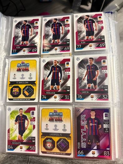 football cards + binders (offers Welcome )