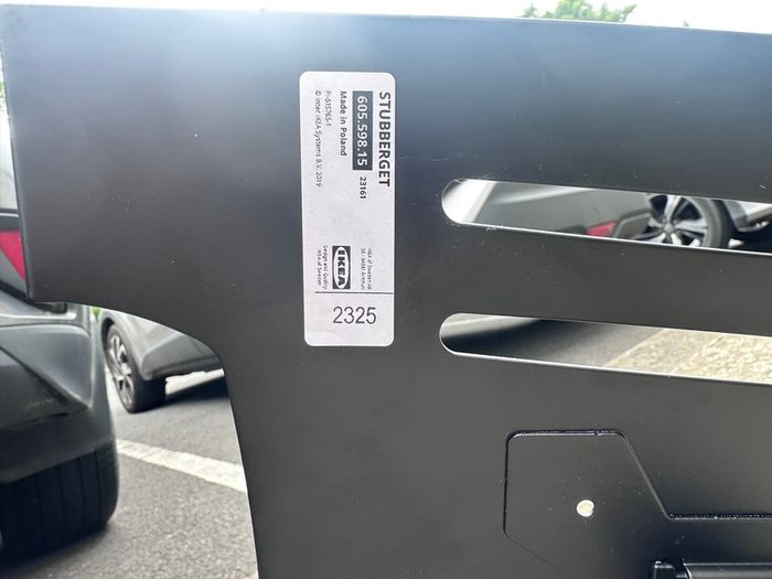 IKEA Stubberget monitor arm and laptop holder