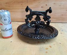 Cast iron boot scraper