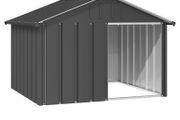 Dog House Anthracite 116.5x103x81.5 cm Galvanised Steel (FREE POSTAGE)