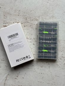 BATZONE 8 x AAA Rechargeable Batteries, Ni-MH 1100mAh High Capacity AAA Battery, 1200 Tech Ni-MH Batteries, Low Self-discharge 1.2V AAA, with Battery Protection Box