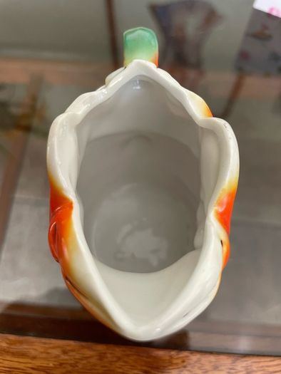 20th Century Retro Orange Lobster Design Mini Jug Creamer Souvenir from Blackpool 1960s