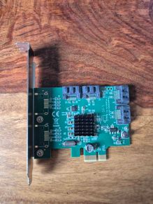 PCIe SATA controller