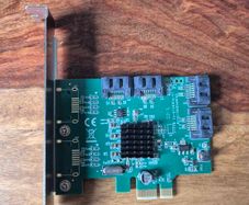 PCIe SATA controller