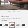 NYHAMN  3-seat sofa-bed, with pocket spring mattress Image 4