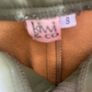 Stunning Kiwi &Co Olive Green Faux Leather Trousers size S Image 3
