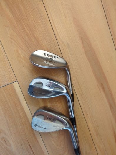 Taylormade and Vokey Wedges
