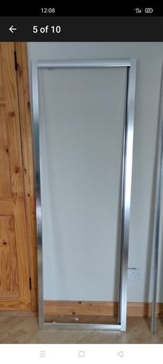 Shower enclosure.
