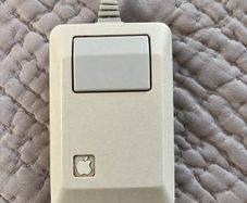 Apple Macintosh Mouse M0100 Vintage 1984 Original Mac