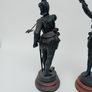 Vintage Spelter Military Figures Image 7