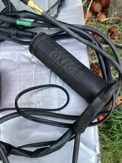 Heated grips and Scott oiler