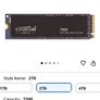Crucial T500 2tb Ssd Pcie Gen4 Image 2