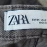 Zara cotton trousers 24 waist and 33 leg UK size 6 in very good condition with no issues FREE TRACKED POSTAGE INCLUDED Image 3