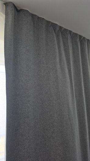 Pair of blackout curtains