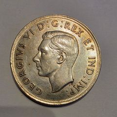1939 canadian silver dollar