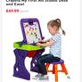 Crayola My First Art Studio Desk and Easel Image 3