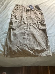 Rita Ora cargo skirt