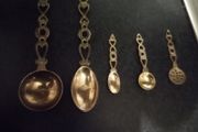 Brass  love               spoons