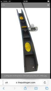 The Putting Arc Ms-3d great practice aid for putting