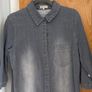 Grey Denim Dress Image 3