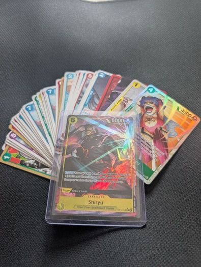 One Piece Shiryu Plus 34 mystery cards