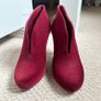 Melissa Red Velvet Heels UK6.5 Image 7
