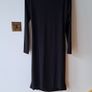 Black ruched dress (Mela London) Image 3