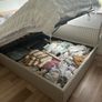 Double ottoman storage bed with mattress Image 3