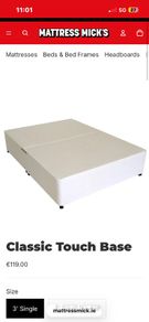 Brand new single mattress & base