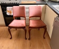 Mahogany chairs