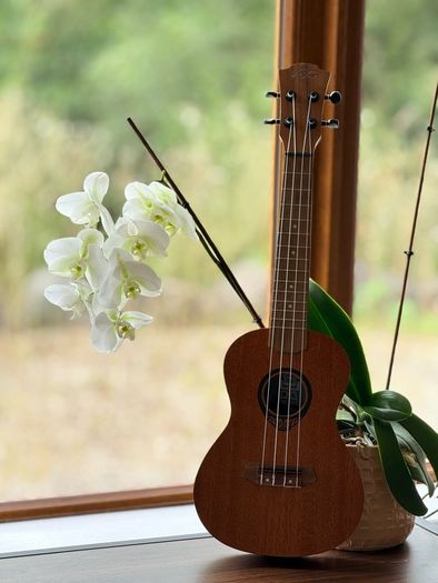 Ukulele with Free Tuner and Case