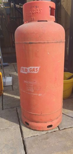 Gas cylinder large