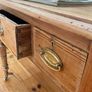 Antique pitch pine desk Image 3